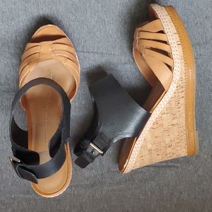 Women Dolce Vita Wedge Sandal Sz 9.5